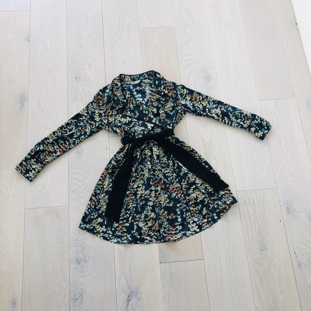 Kimono style button up dress